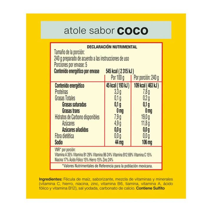 Maizena Atole Coconut Flavor – 2 oz