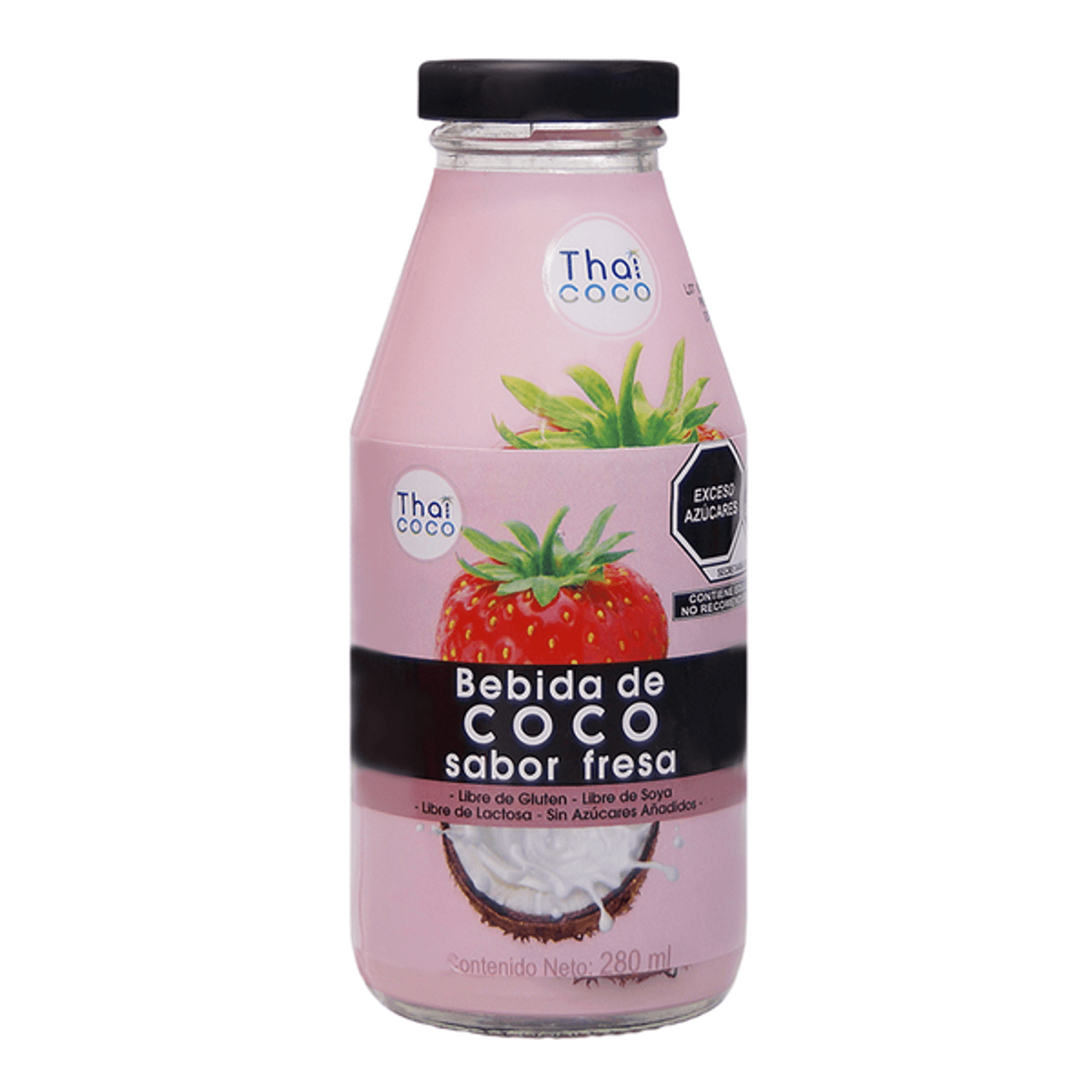 Thai Coco Strawberry Coconut Drink 9 oz Main image