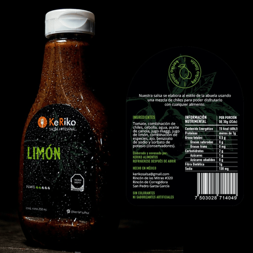 Ke Riko Lemon Sauce, 9 oz
