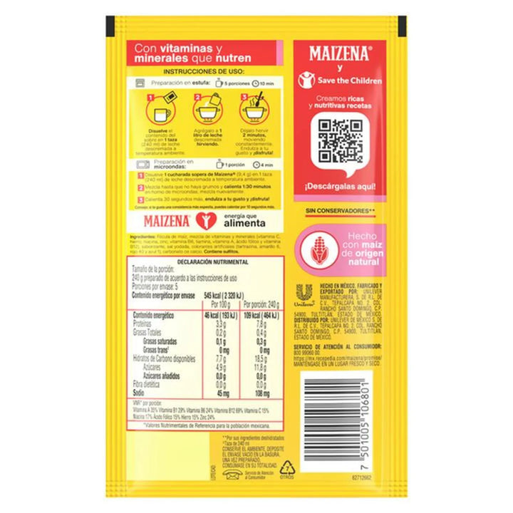 Maizena Strawberry Flavor Atole 1.6 oz