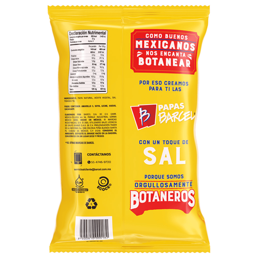 Barcel Salted Potato Chips 6 oz