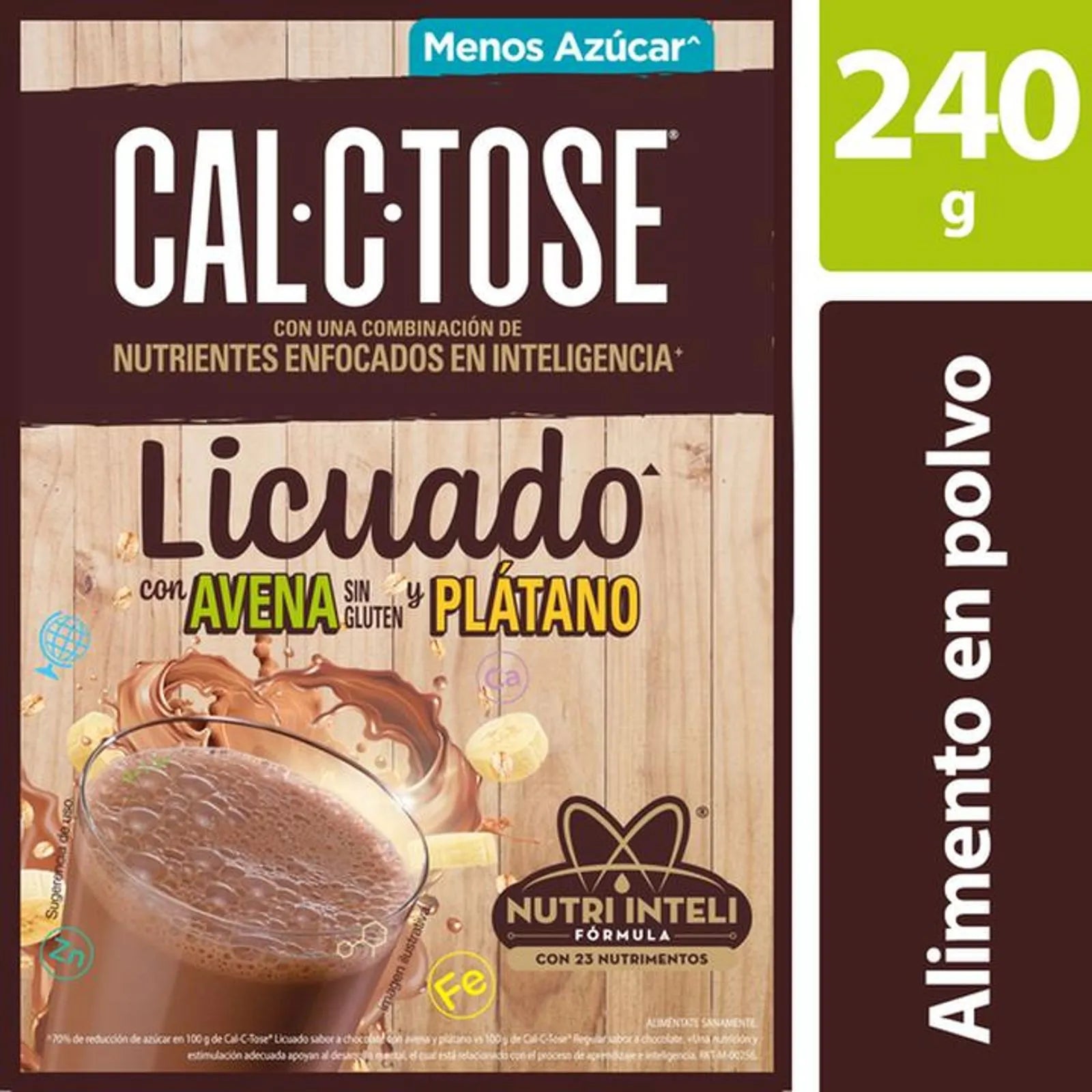 Cal-C-Tose Shake with Oats and Banana, 8 oz Main image