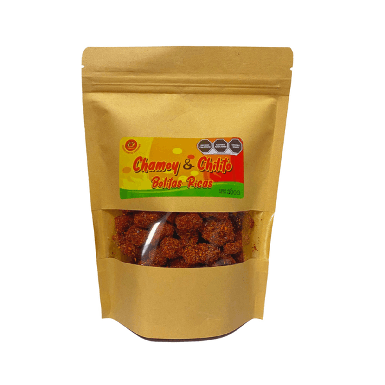 Frucrisa Chamoy Balls with Chili, 11 oz Main image
