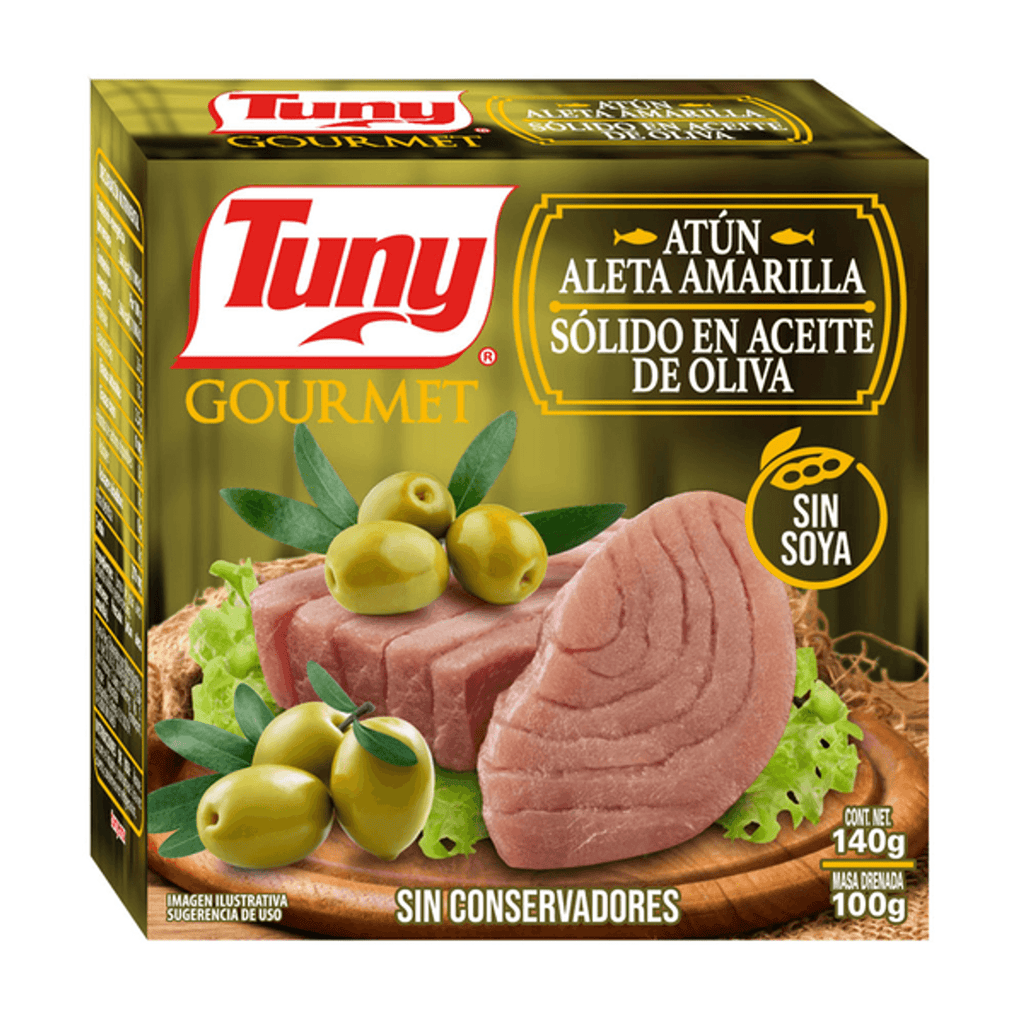 Tuny Gourmet Tuna in Olive Oil, 5 oz