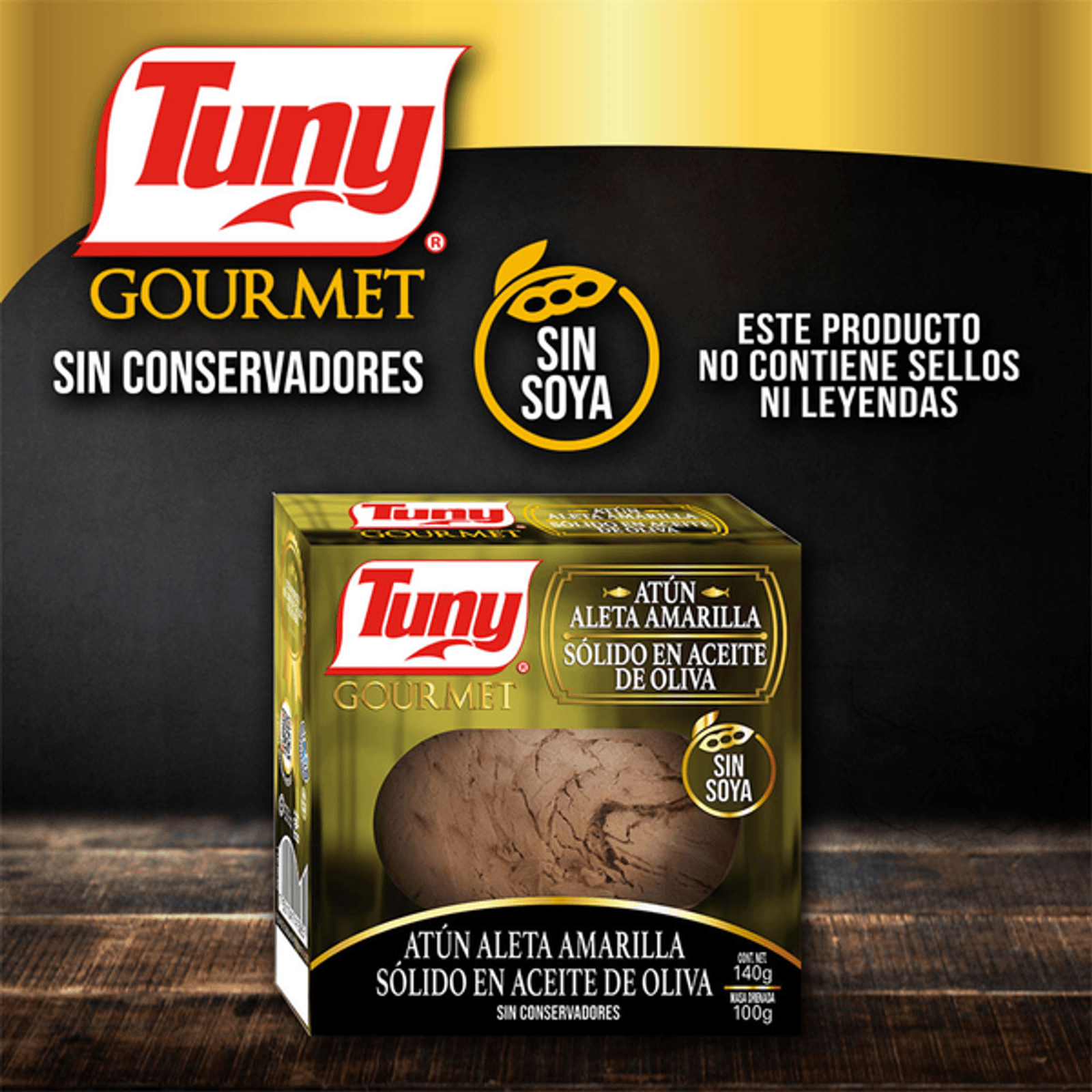 Tuny Gourmet Tuna in Olive Oil, 5 oz