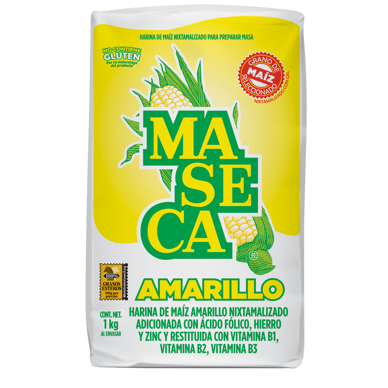 Maseca Yellow Corn Flour (Nixtamalized) – 36 oz