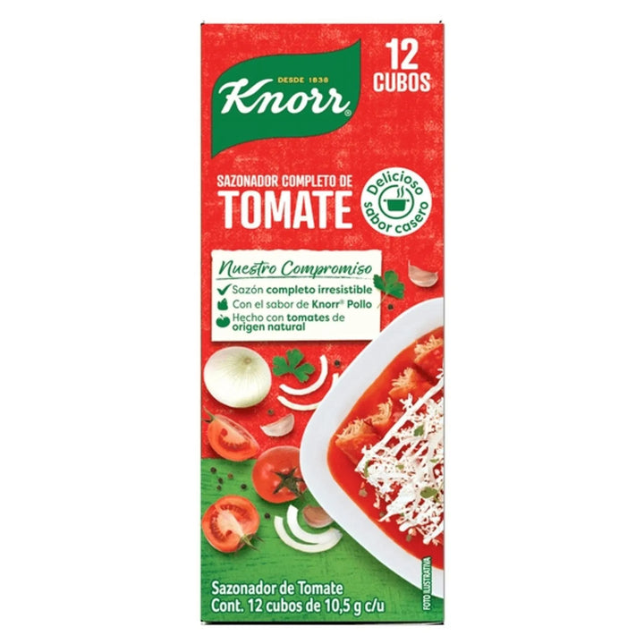 Knorr Tomato Seasoning, 12 Cubes of 0.3 oz