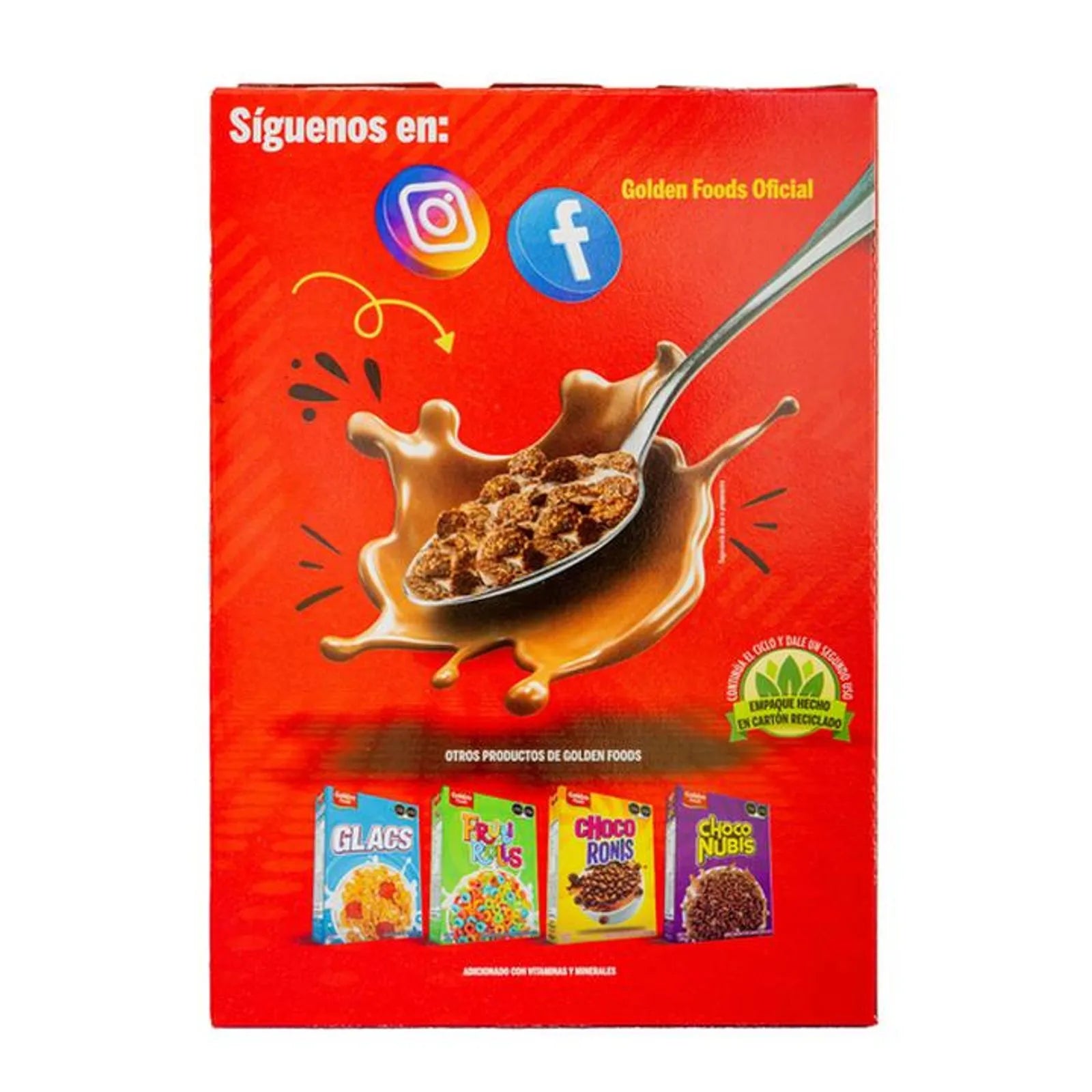 Golden Foods Choco Glacs Cereal, 18 oz