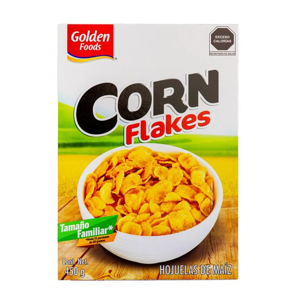 Golden Foods Corn Flakes Cereal, 16 oz