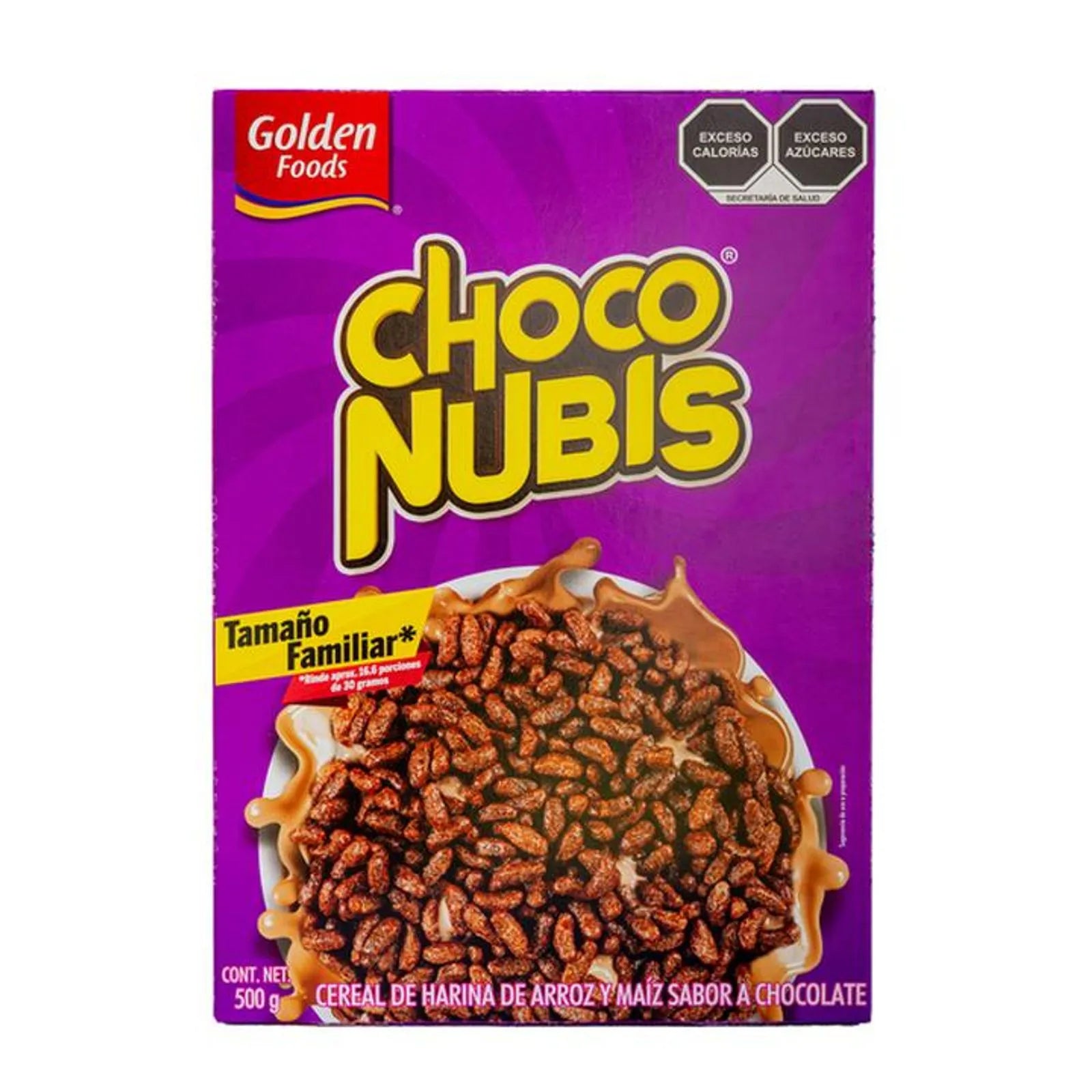 Golden Foods Choco Nubis Cereal, 18 oz