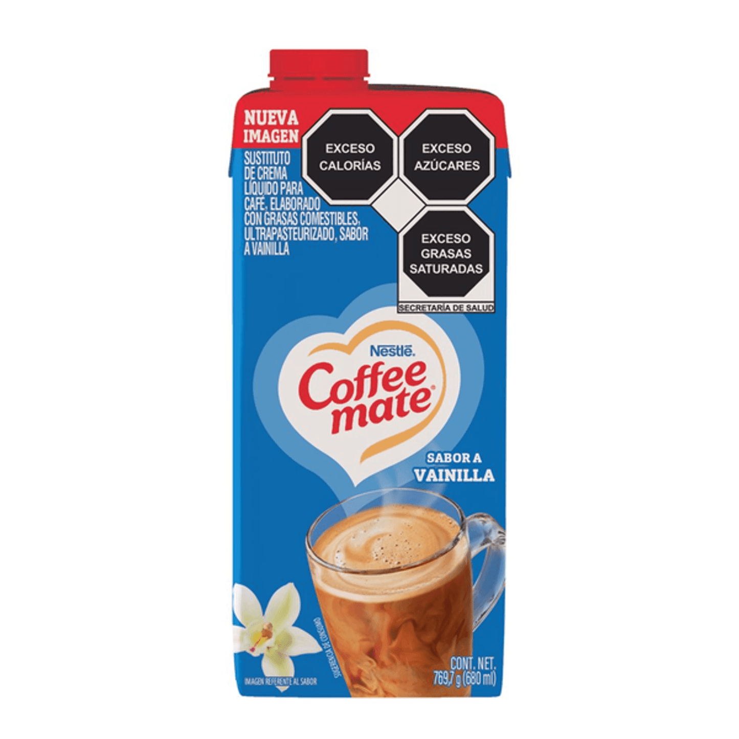 Coffee Mate Vanilla Liquid Coffee Creamer - 27 oz