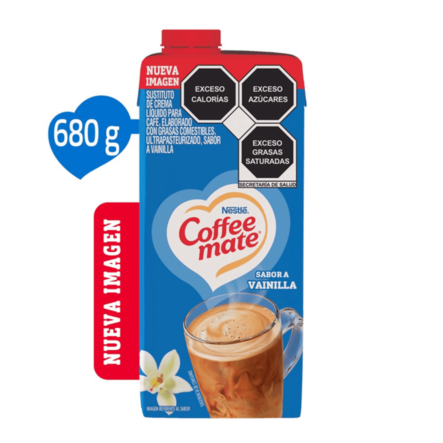 Coffee Mate Vanilla Liquid Coffee Creamer - 27 oz