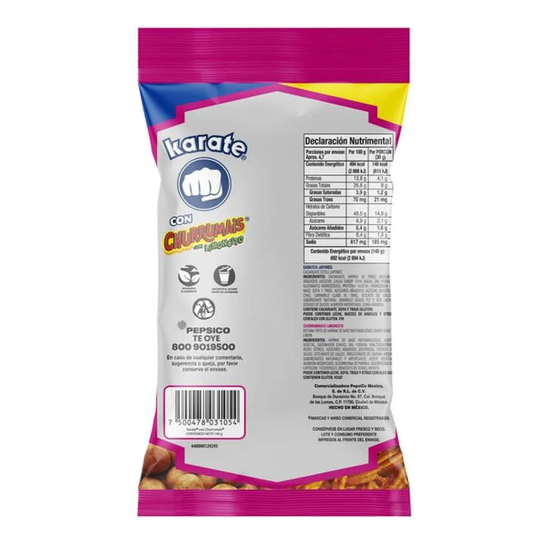 Karate Churrumais Peanuts 5 oz