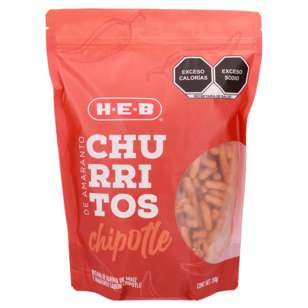 HEB Amaranth Churritos Chipotle 12 oz