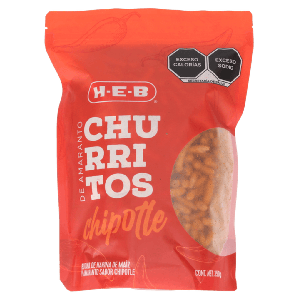 HEB Amaranth Churritos Chipotle 12 oz