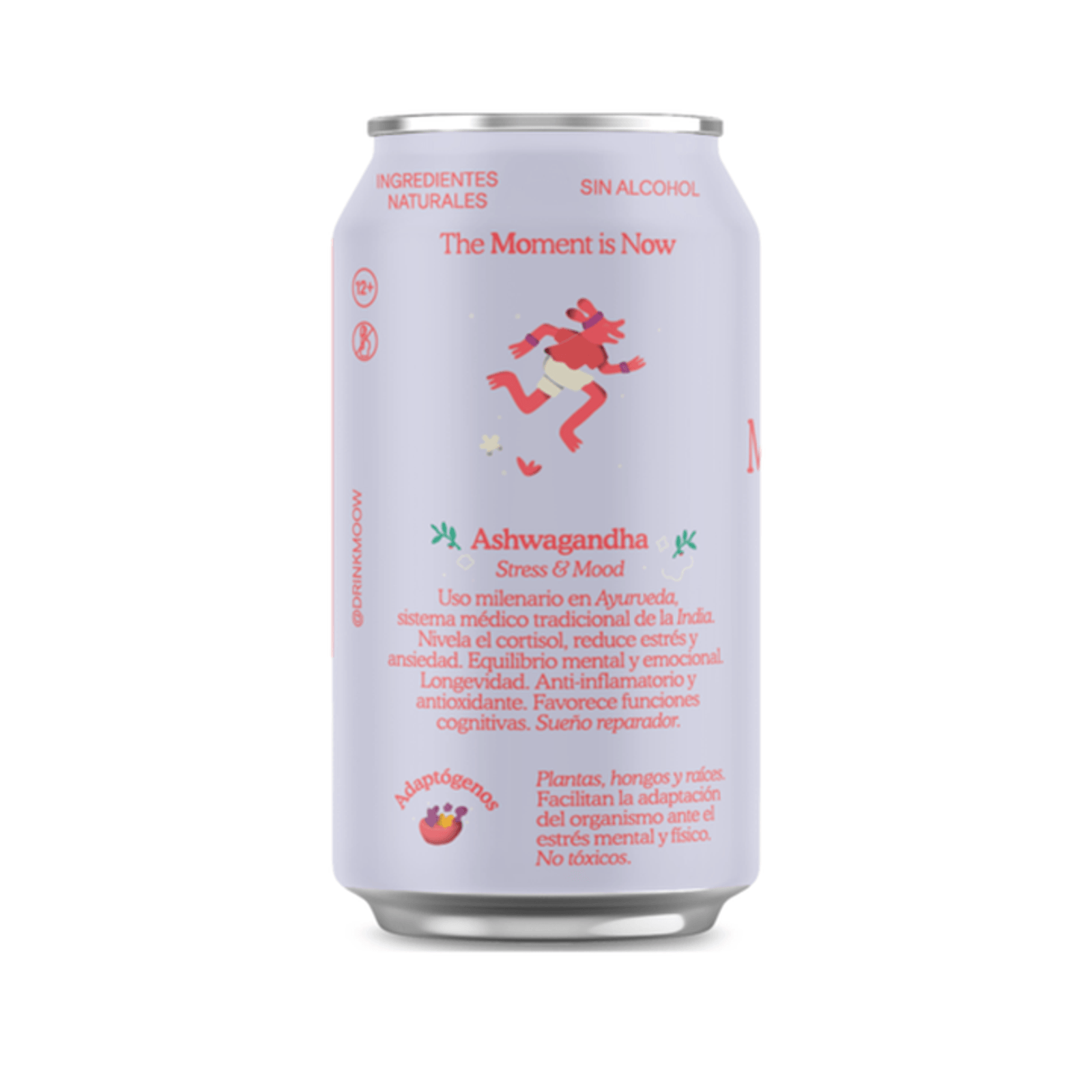 Moow Blueberry Lavender + Ashwagandha Drink, 12 oz Secondary image