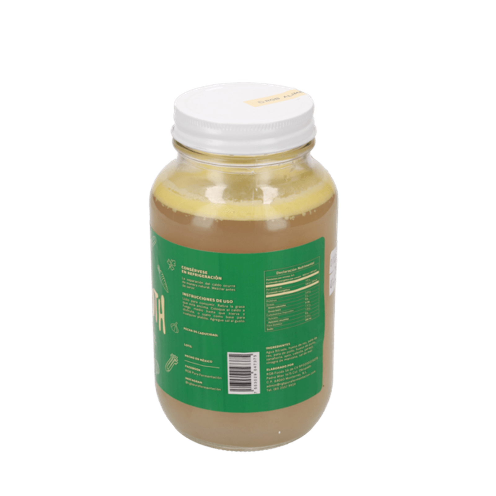 RGB Alimentos Bone Broth Vegetable Broth, 28 oz Secondary image