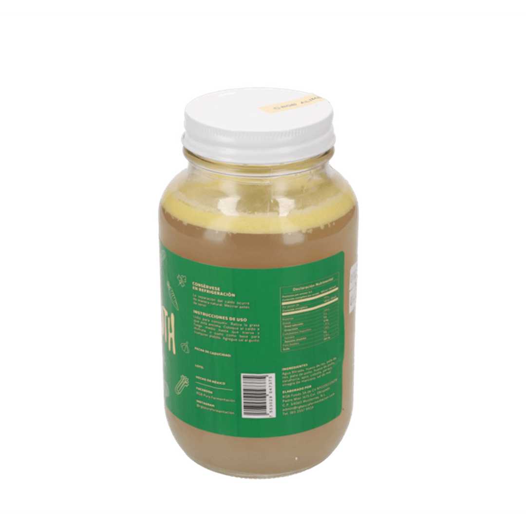 RGB Alimentos Bone Broth Vegetable Broth, 28 oz