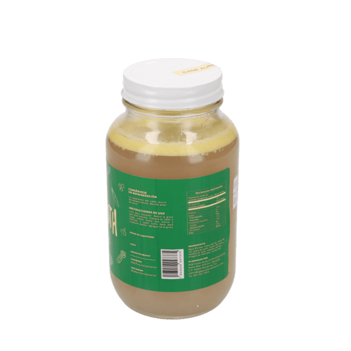 RGB Alimentos Bone Broth Vegetable Broth, 28 oz