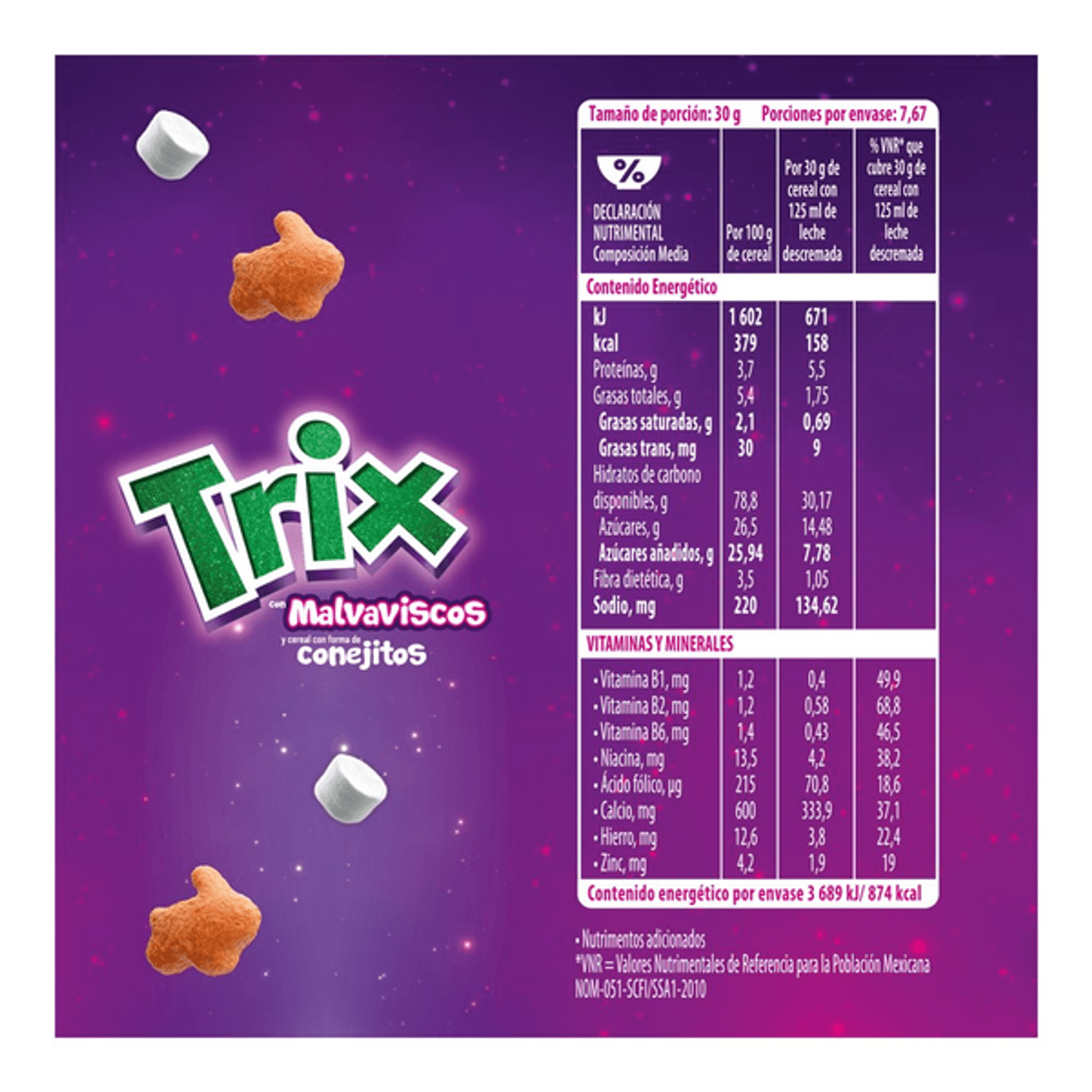 Nestlé Trix Marshmallow Flavor Cereal, 8 oz Secondary image