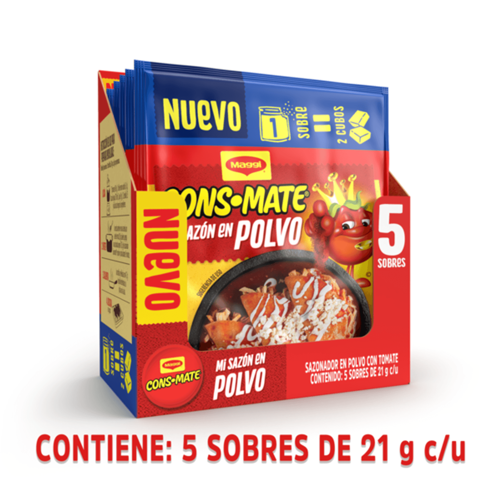 Consomate Powdered Seasoning, 4 oz Main image