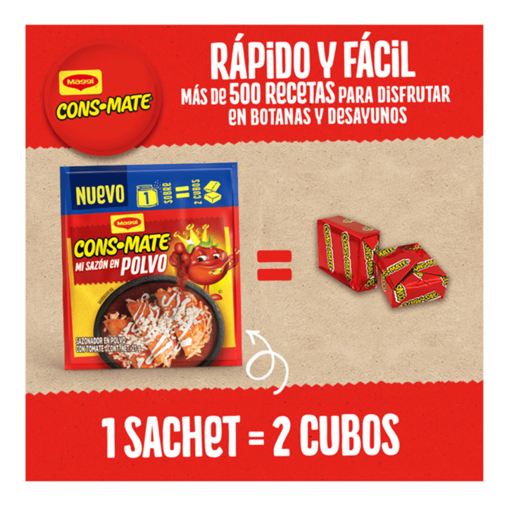 Consomate Powdered Seasoning, 4 oz