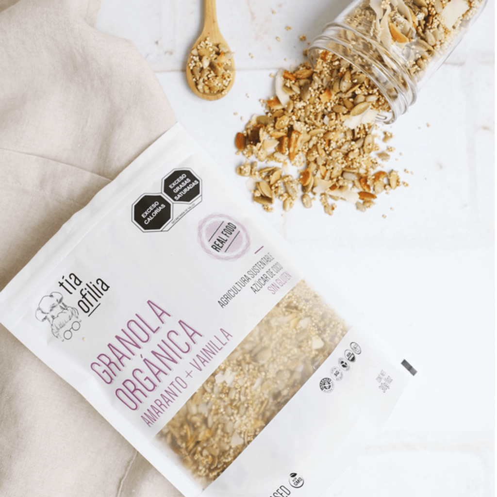 Tía Ofilia Organic Granola with Amaranth & Vanilla, 11 oz