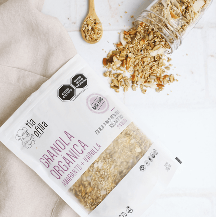 Tía Ofilia Organic Granola with Amaranth & Vanilla - 11 oz