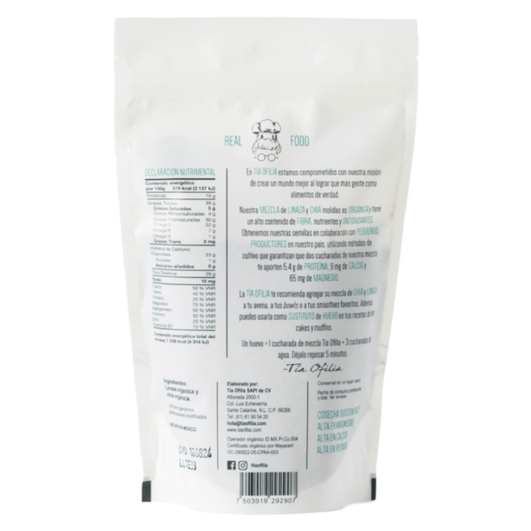 Tía Ofilia Ground Flaxseed with Chia - 7 oz