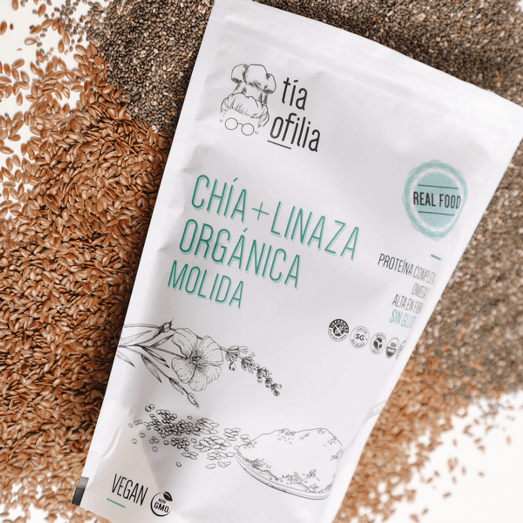 Tía Ofilia Ground Flaxseed with Chia - 7 oz