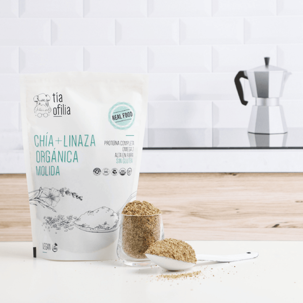 Tía Ofilia Ground Flaxseed with Chia, 7 oz