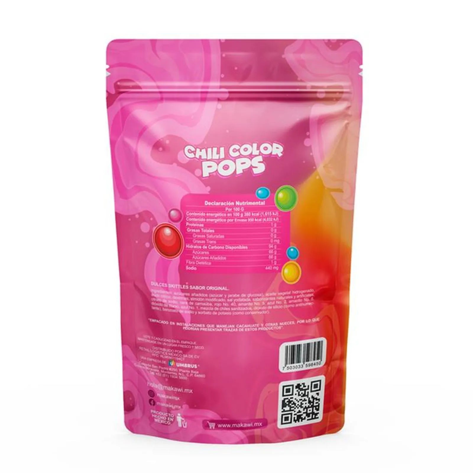 Makawi Chili Color Pops Spicy Candy, 9 oz