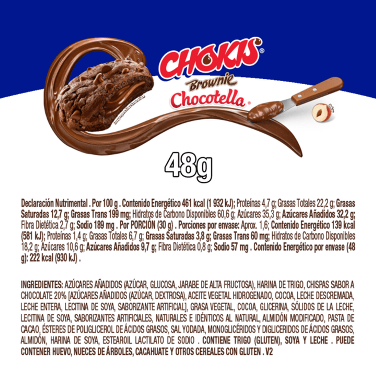 Gamesa Chokis Chocotella Cookie, 2 oz Secondary image
