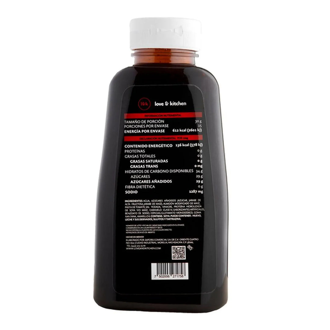 Love & Kitchen BBQ Sauce, 16 oz