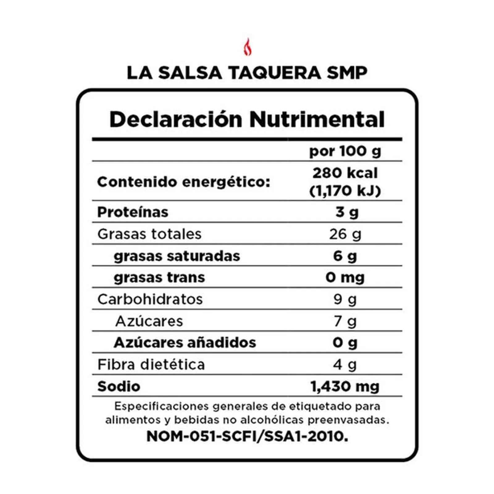 Sociedad Mexicana de Parrilleros Taquera Sauce, 13 oz