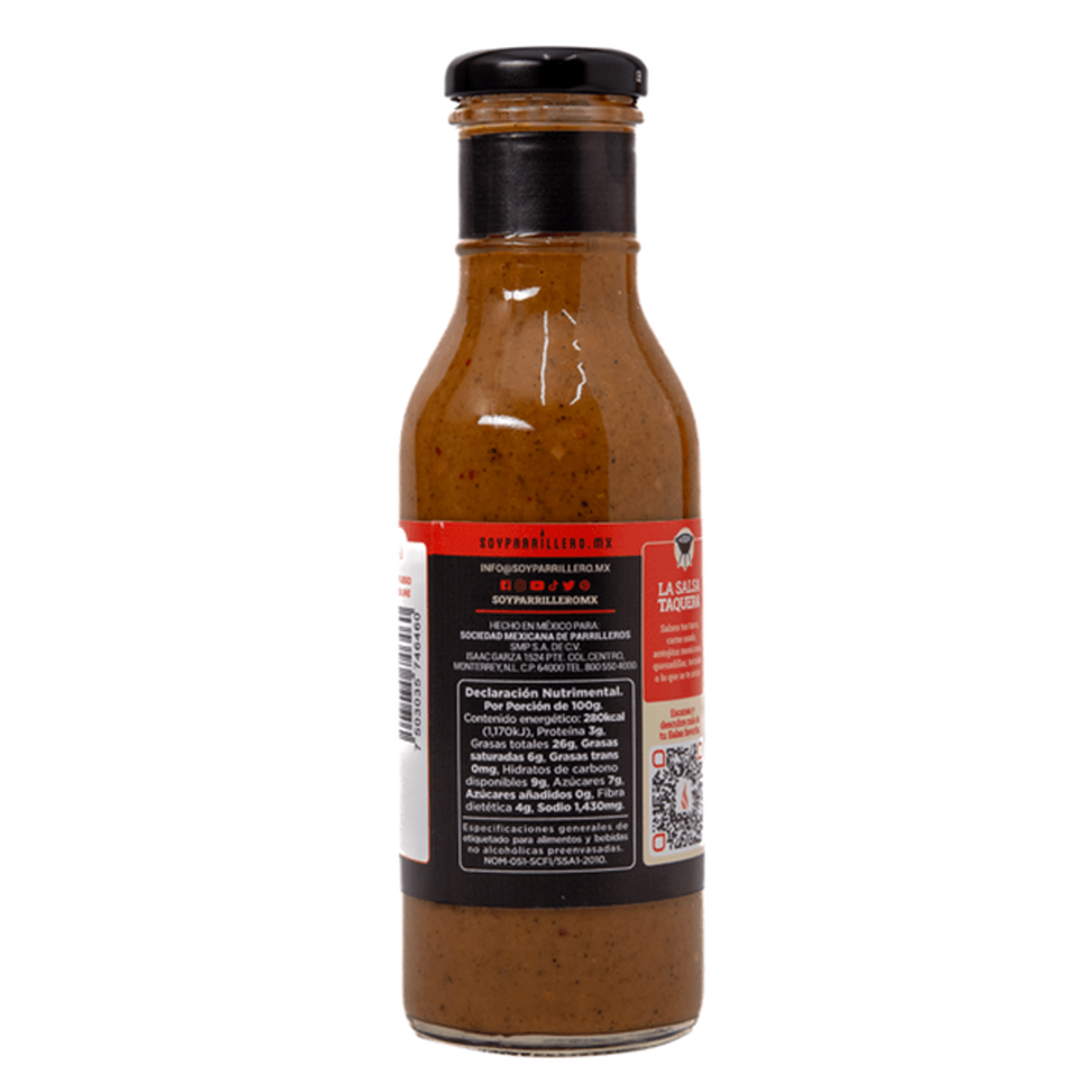 Sociedad Mexicana de Parrilleros Taquera Sauce, 13 oz Secondary image