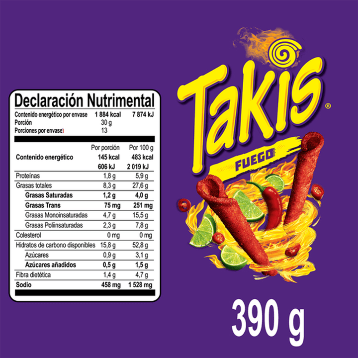 Barcel Takis Fuego - 14 oz