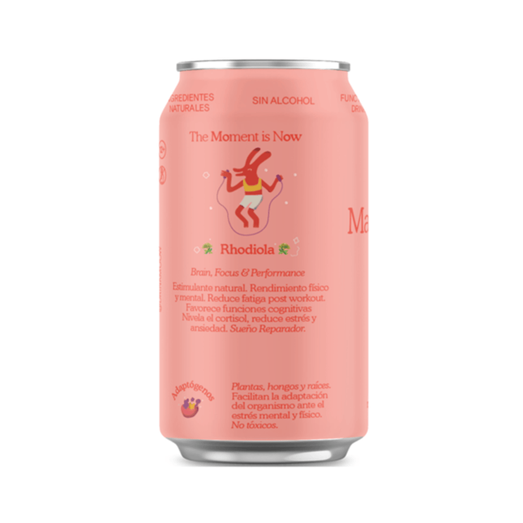 Moow Mandarin Rosemary + Rhodiola Drink, 12 oz