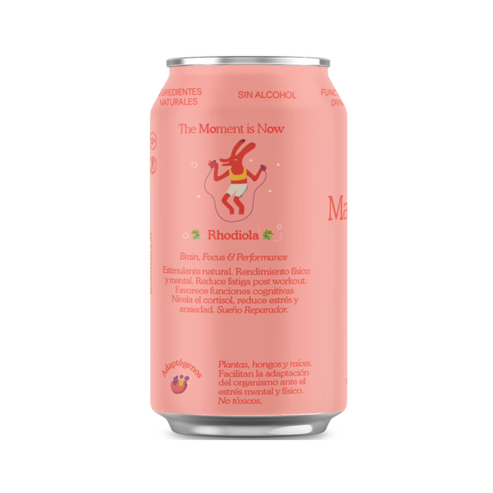 Moow Mandarin Rosemary + Rhodiola Drink, 12 oz