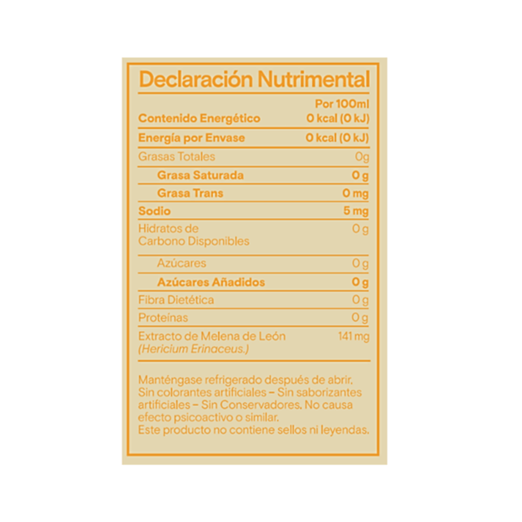 Moow Mango Coconut Cardamom + Lion’s Mane Drink, 12 oz