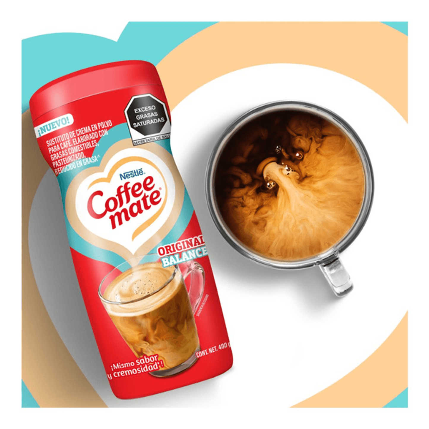 Coffee Mate Balance Powdered Coffee Creamer Reduced Fat - 14 oz