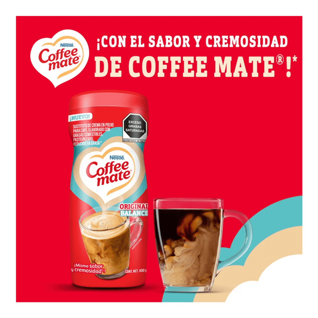 Coffee Mate Balance Powdered Coffee Creamer Reduced Fat, 14 oz
