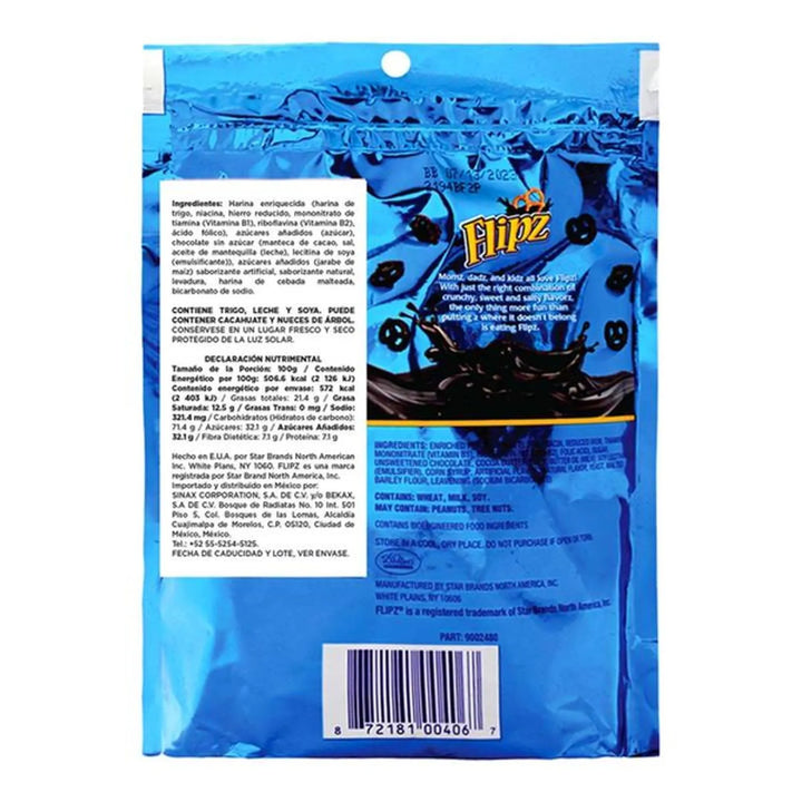 Flipz Dark Chocolate Pretzels 4 oz