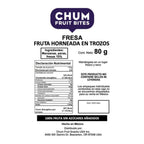 Chum Fruit Bites Strawberry, 3 oz