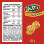 Gamesa Crackets Mix Duo Mini Sandwich, 7 oz