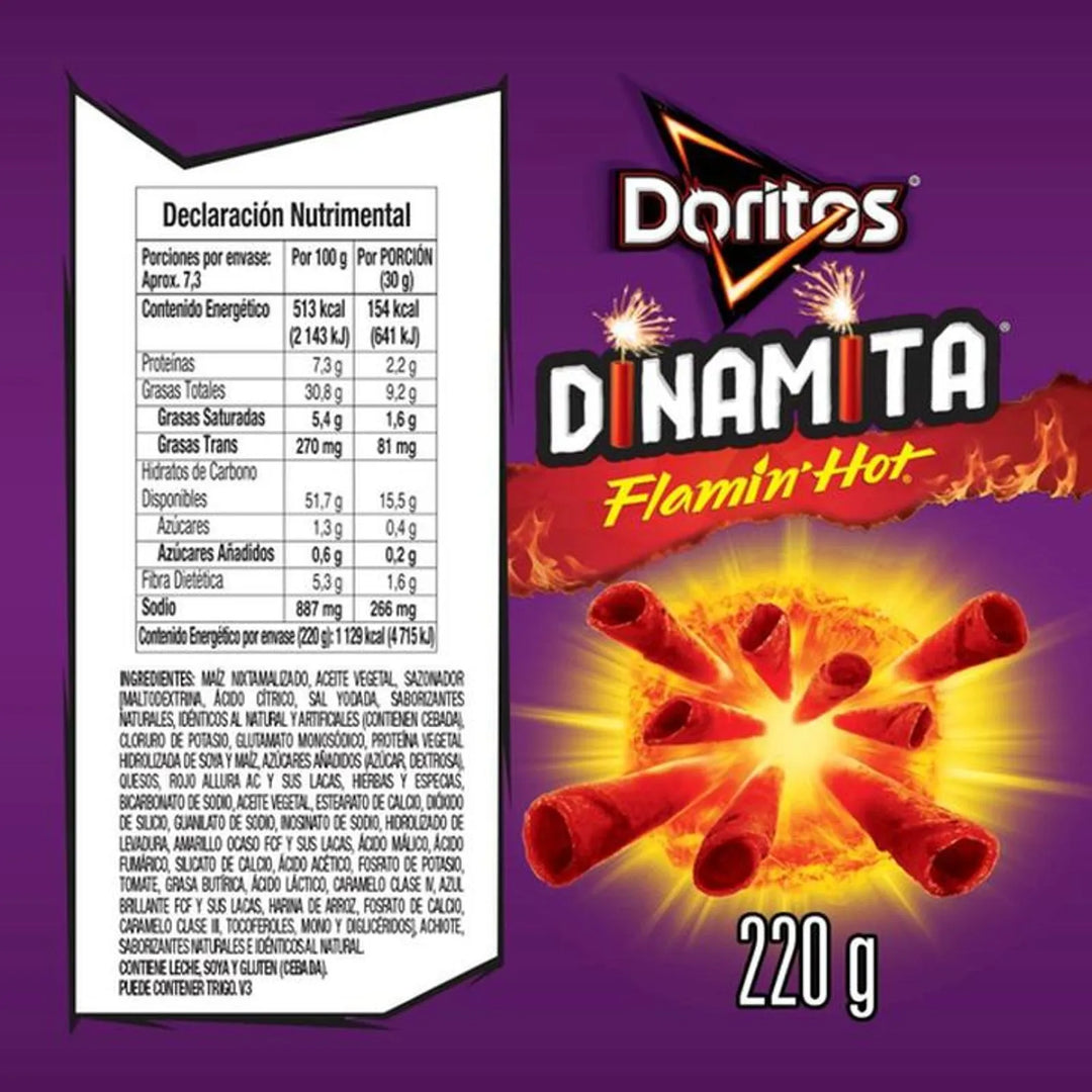 Doritos Dinamita Flamin Hot 8 oz