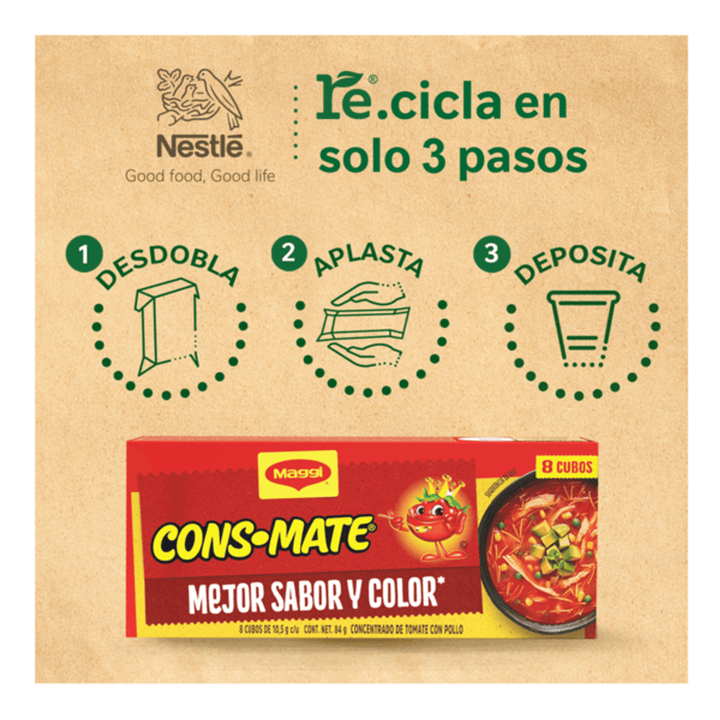 Maggi Consomate Tomato Concentrate, 8 Cubes (3 oz)