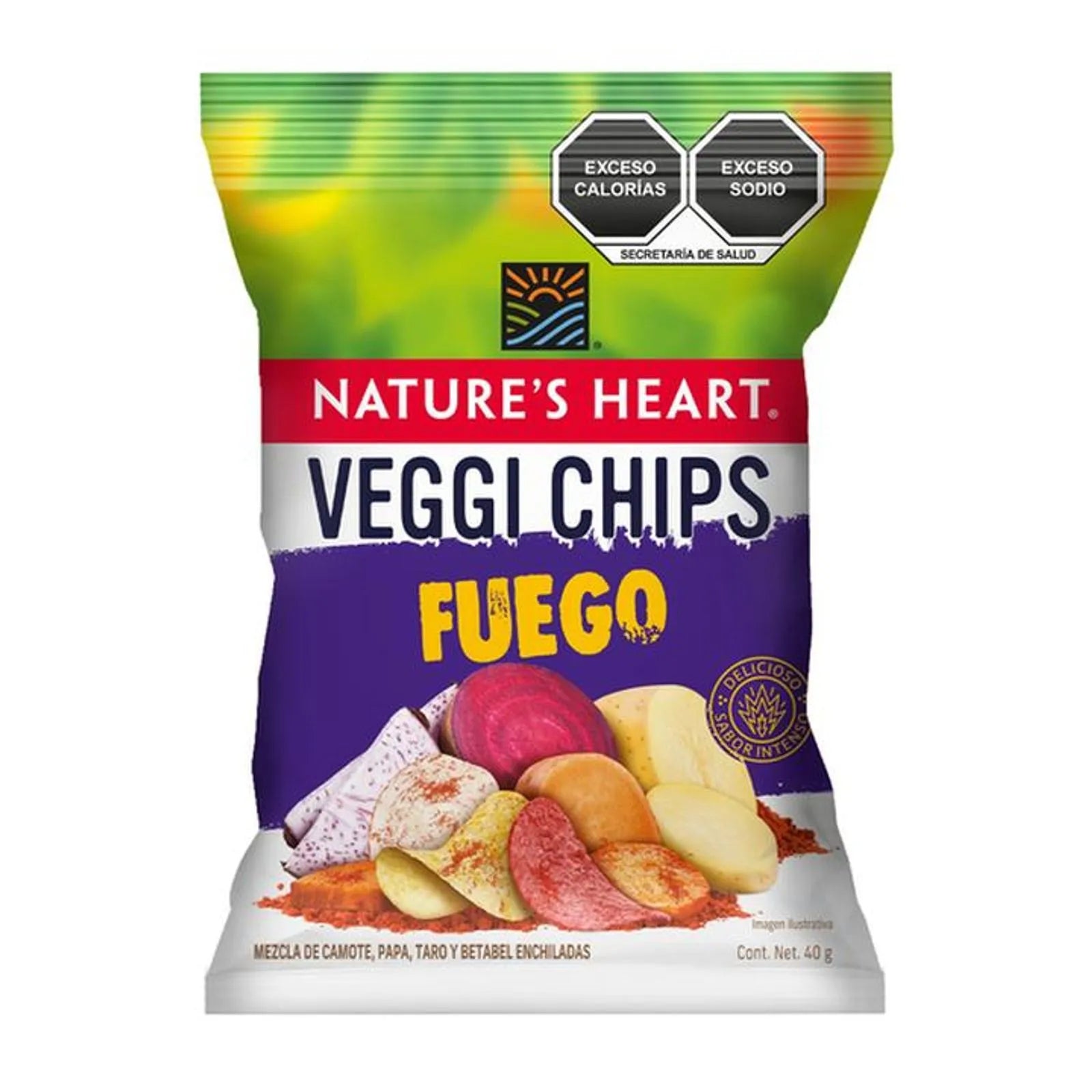 Nature’s Heart Fuego Veggie Chips, 1.5 oz
