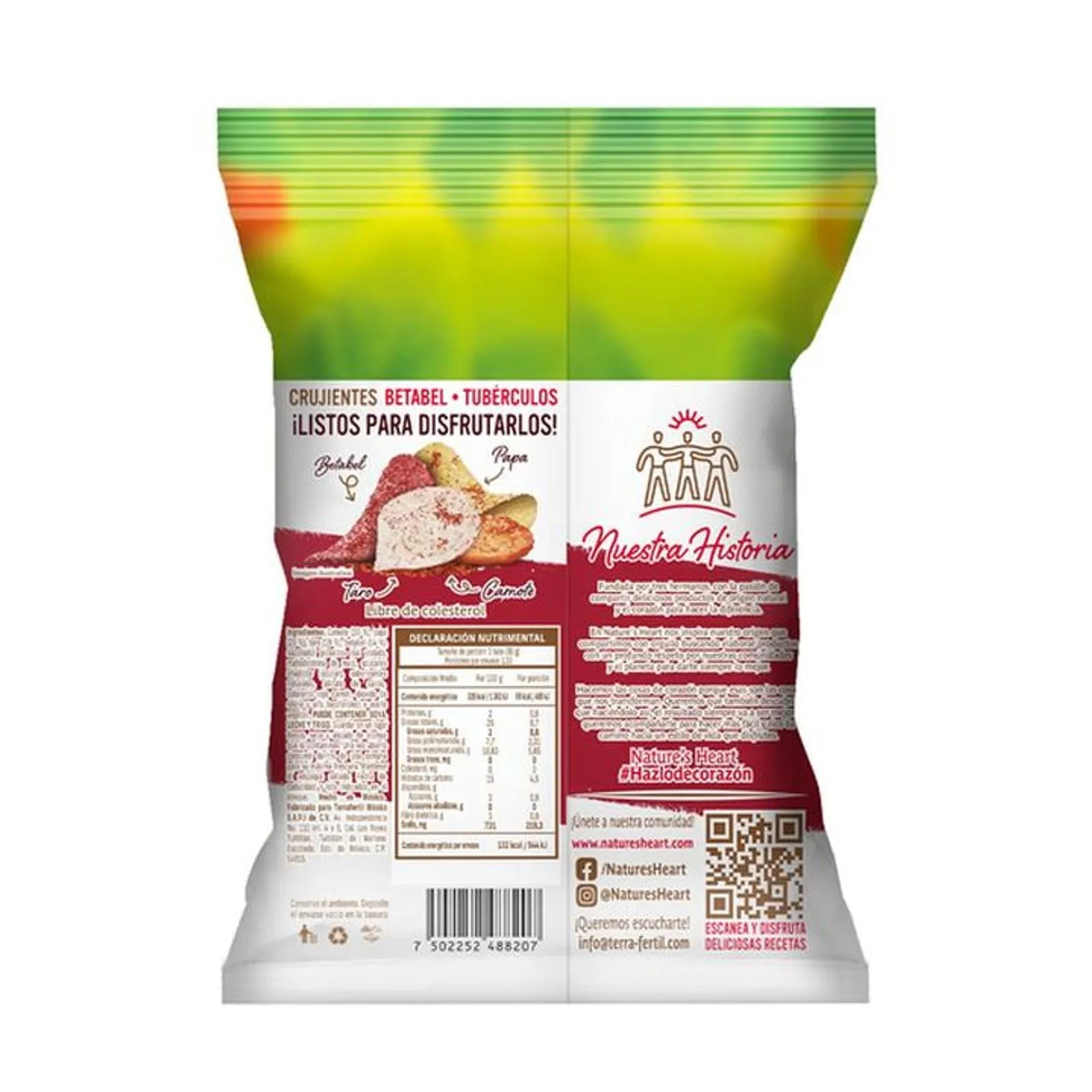 Nature’s Heart Spicy Veggie Chips, 1.5 oz