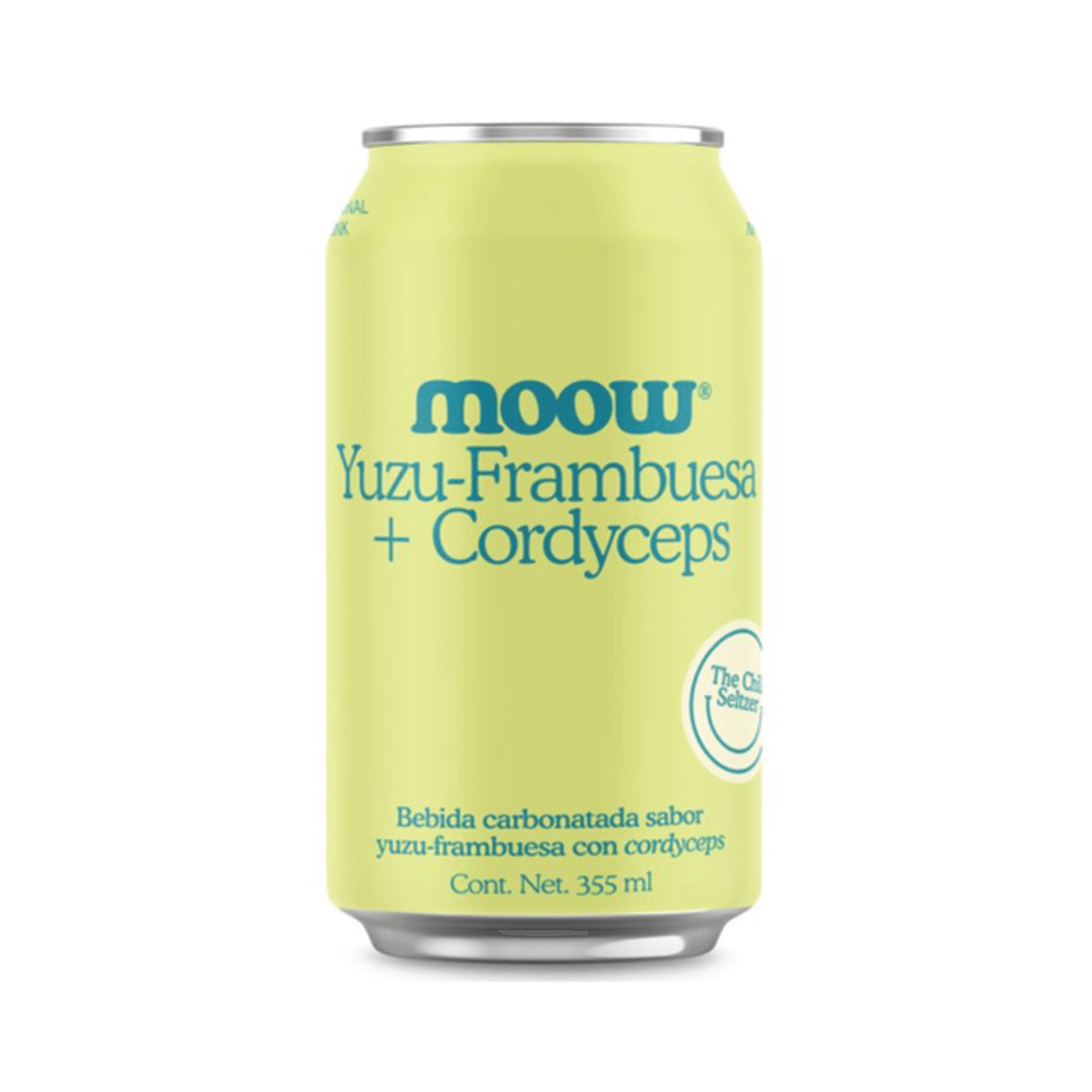 Moow Yuzu Raspberry + Cordyceps Drink, 12 oz Main image